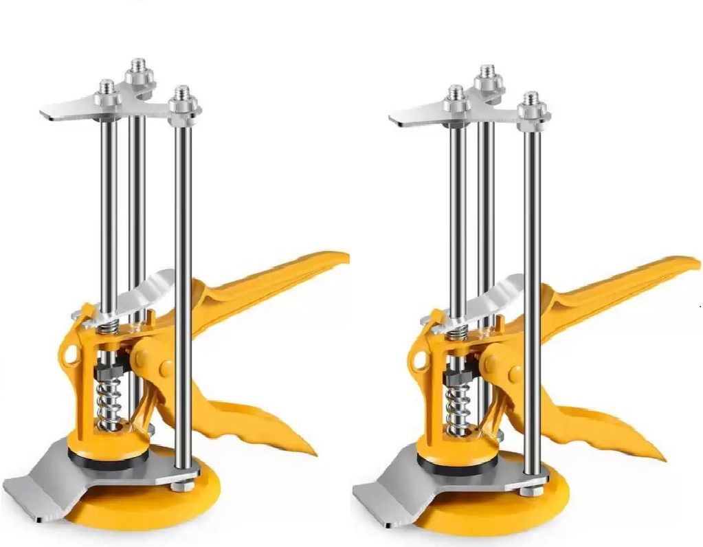 Tile Lifting Height Adjuster Positioner Leveler Manual Tool pack of 2 Tile Lifter Height Adjuster Tile Height Regulator Manual Tool pack of 2 Non-magnetic Mason's Level-image-20