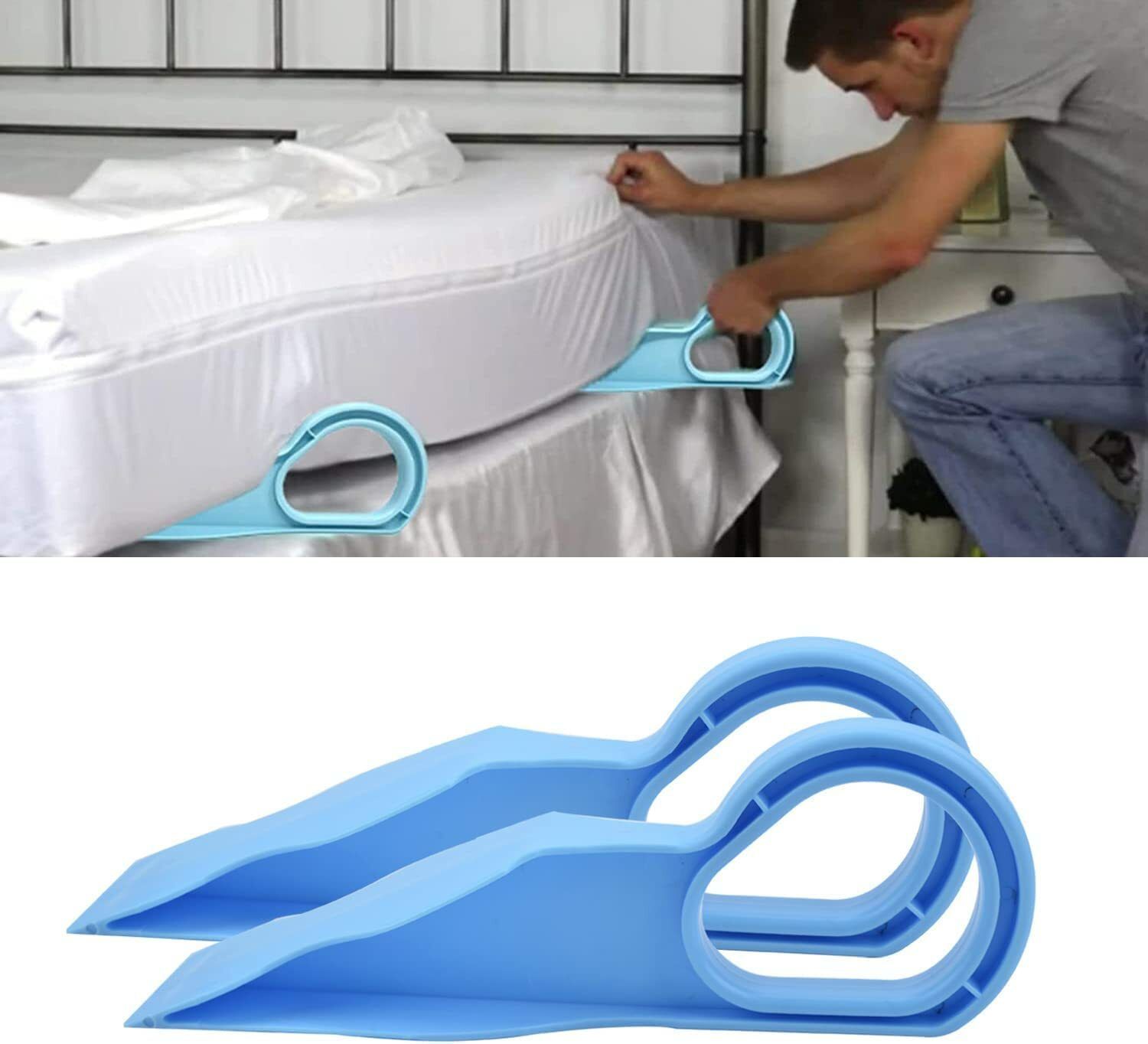 satani 2 Bedsheet Tucker Tool, Lifter Helps Hold Mattress,Tuck Sheets Neatly y (packof 2) Non-magnetic Line Level-picture-24