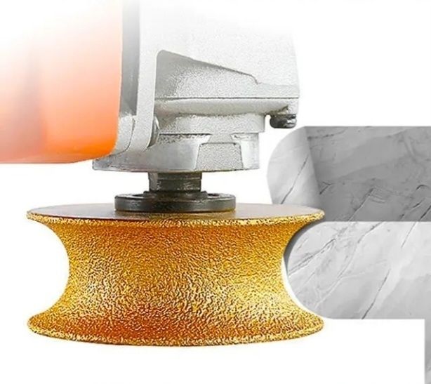 Brazed Diamand marbal granite ston hend profile wheel (20mm) Lever Tool-image-1