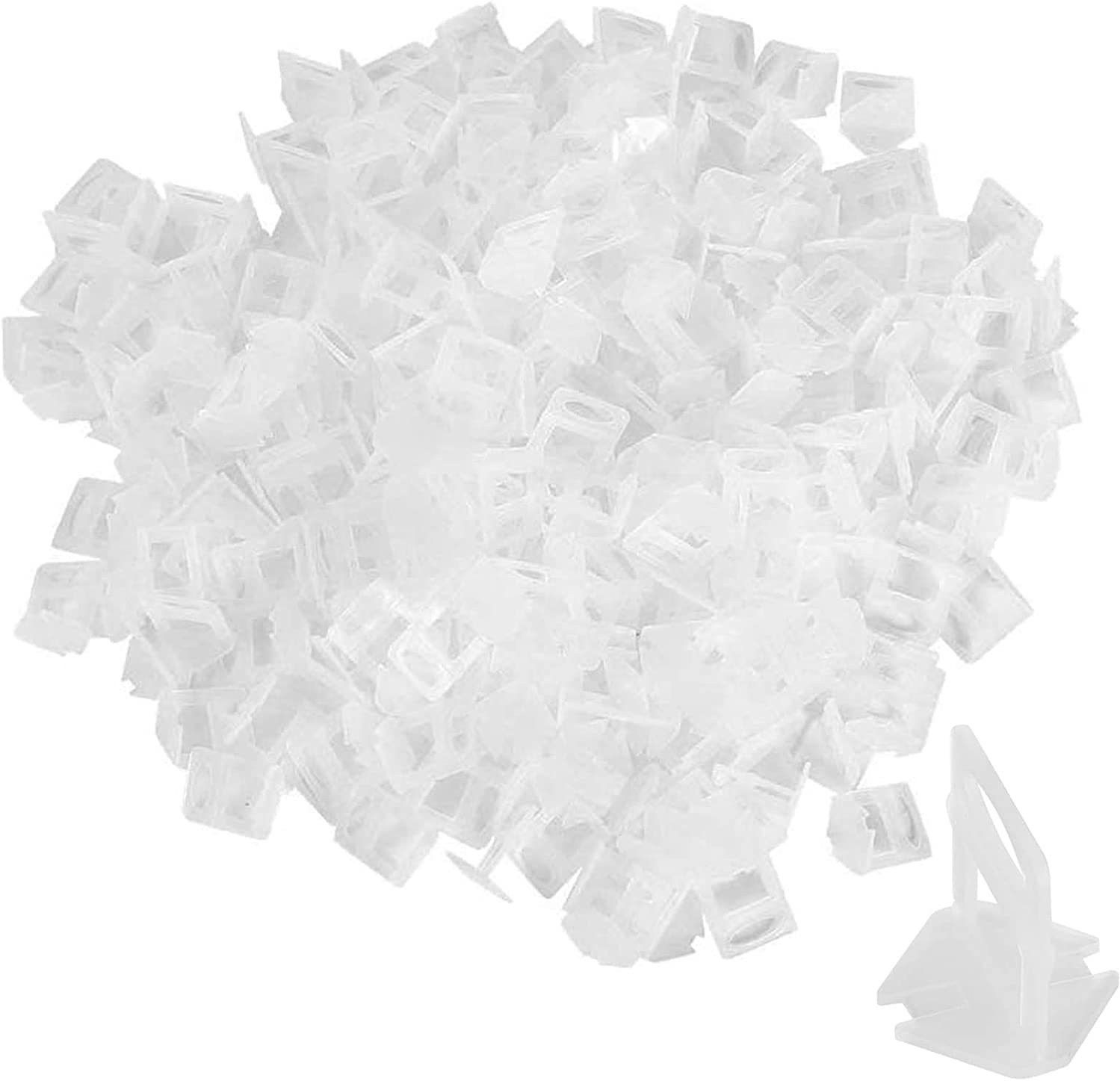 (PACK OF 200 ) 3 MM Tile Spacers Clips for Ceramic Tile and Stone Installation Lever Tool-image-1