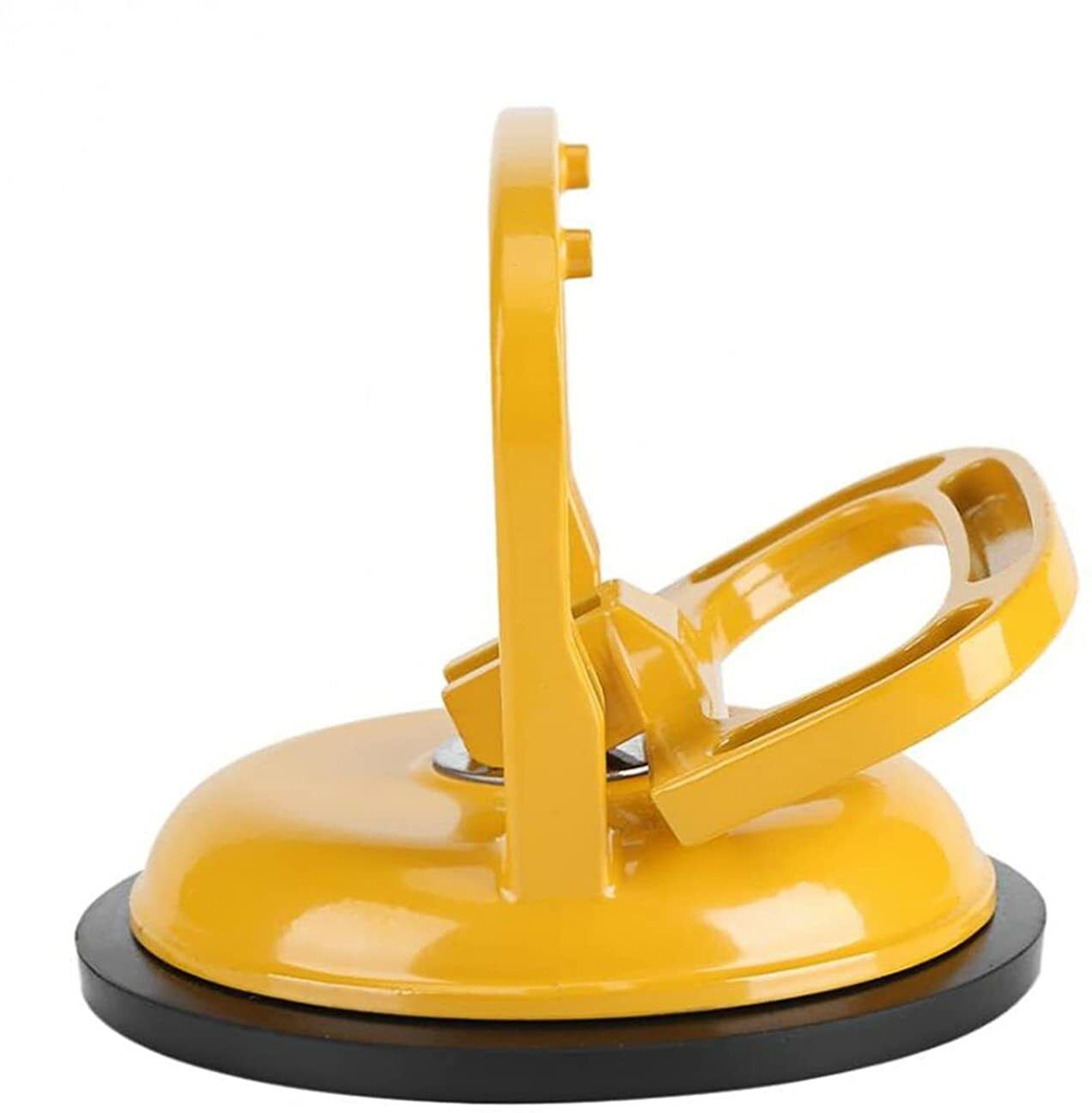 Single Locking Suction Cup Pad, Aluminum Hand Vacuum Lifter for Tiles, (12 cm) Swing Up Bathtub Safety Rail-image-45