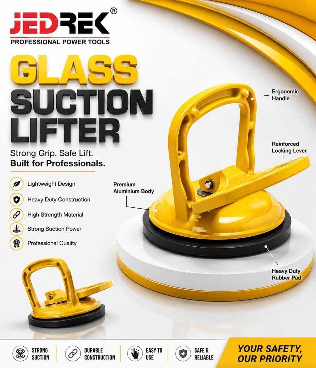 GLASS SUCTION LIFTER CUP Lever Tool-image-14