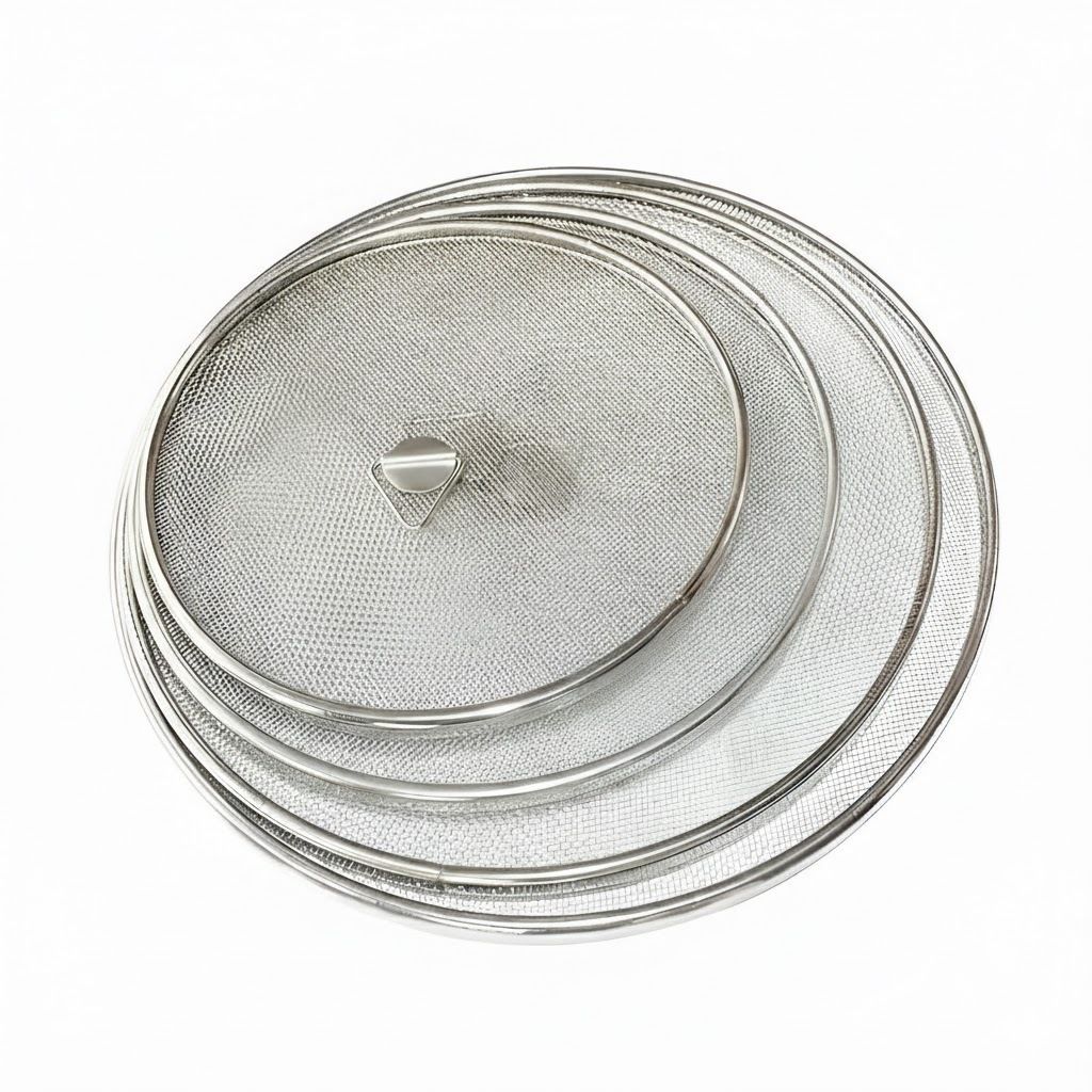 ecomtrade Stainless Steel Heavy Gauge Ciba/Lids/Tope, Net Cover, Vessel Cover 6 inch, 7 inch, 8 inch, 9 inch Lid Set, Pack of 4-picture-20