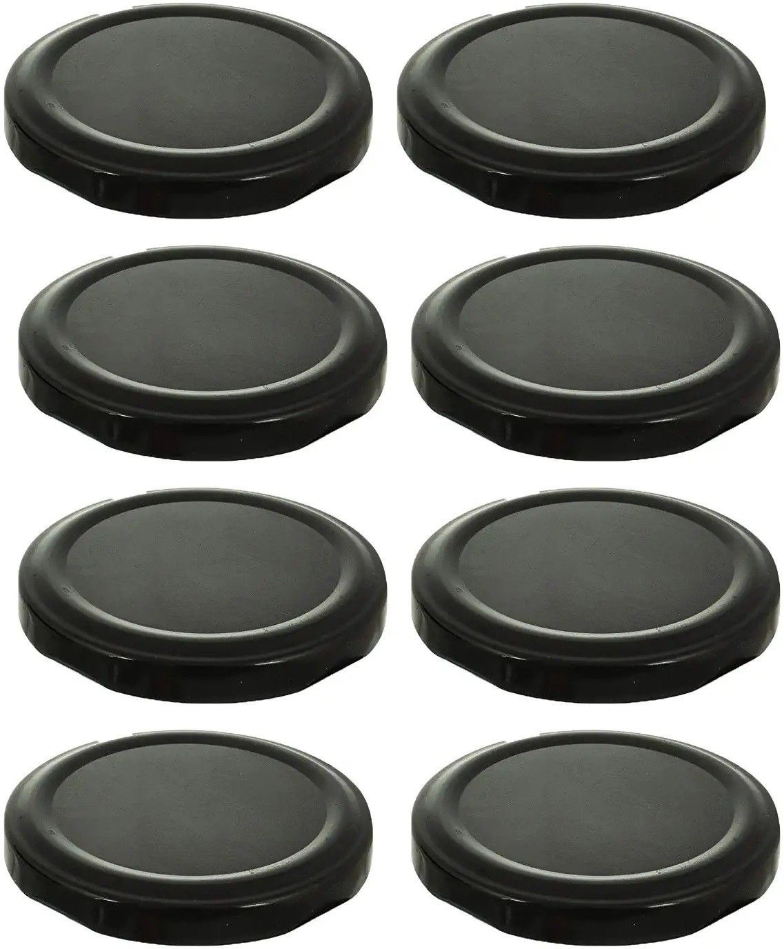 Glass Jar Lids Only 63mm For 63 mm Mouth Jars (Black, 8 Pcs) 2.8 inch Lid-image-19