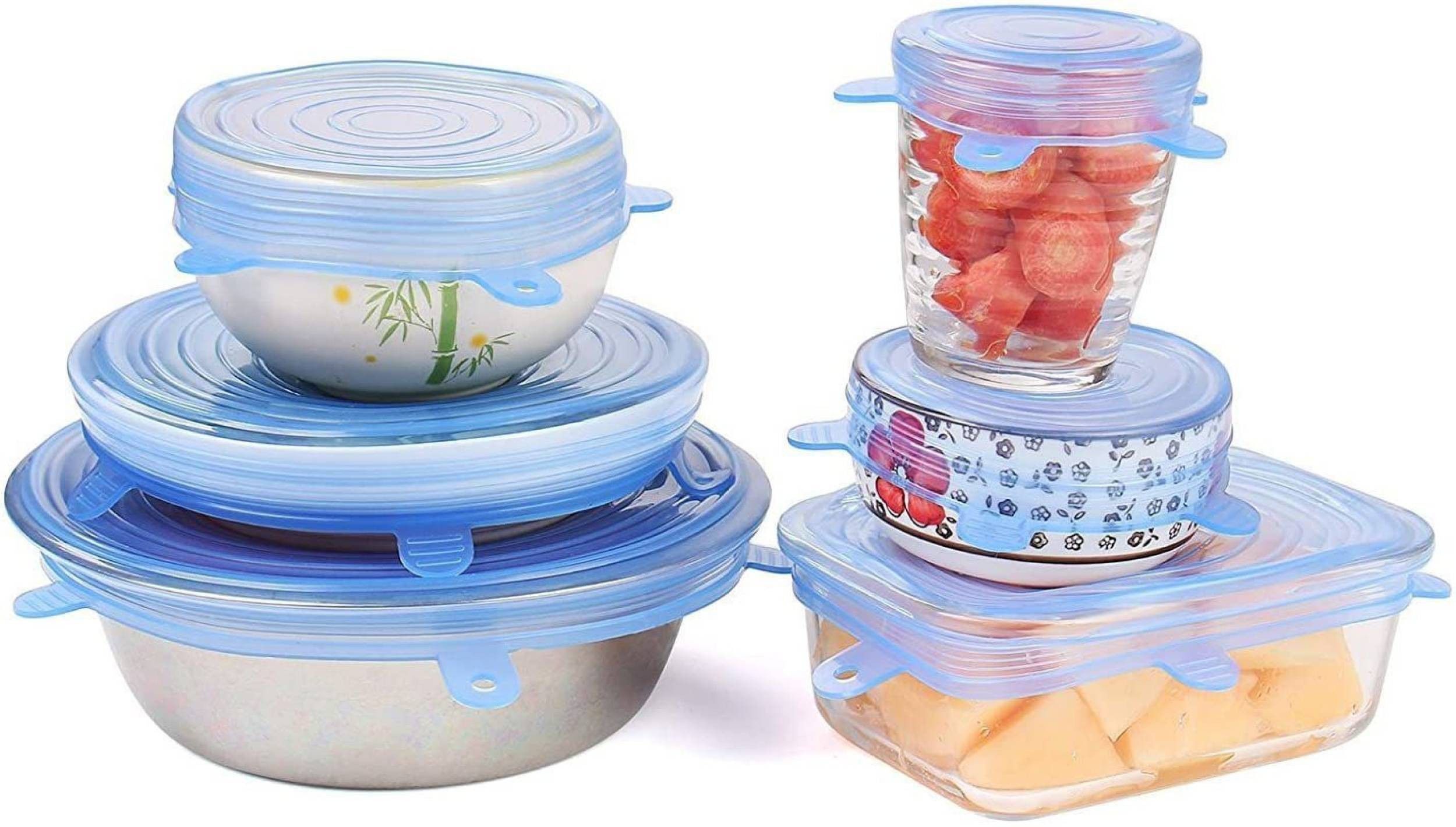 ablue clipper 8.3 inch, 6.5 inch, 5.7 inch, 4.5 inch, 3.8 inch, 2.6 inch Lid Set, Pack of 6-picture-7
