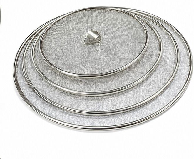 pnfusion Stainless Steel Mesh Food Cover Set 6 inch, 7 inch, 8 inch, 9 inch Lid Set, Pack of 4-picture-15