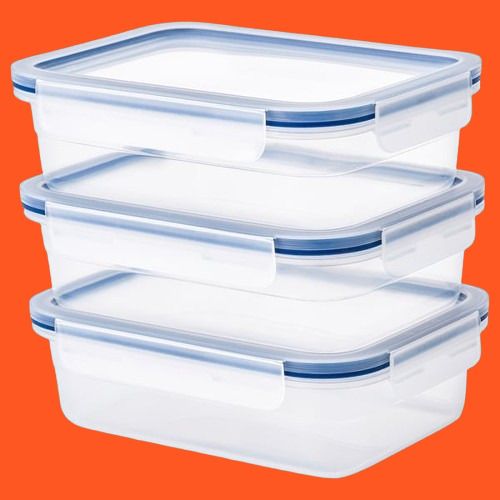 ikea Food container with lid, rectangular/plastic, 1.0 l (34 oz) 22 inch Lid Set, Pack of 1-picture-5