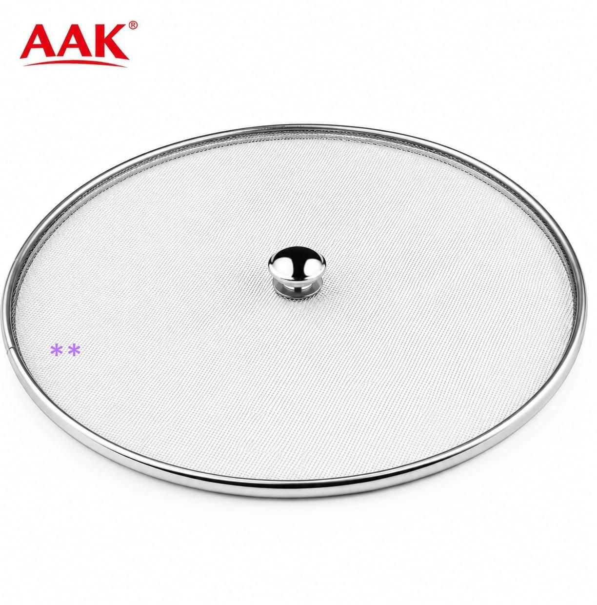aak Stainless Steel Food Net for Kitchen 25 cm 25 inch Lid, Pack of 1-picture-5