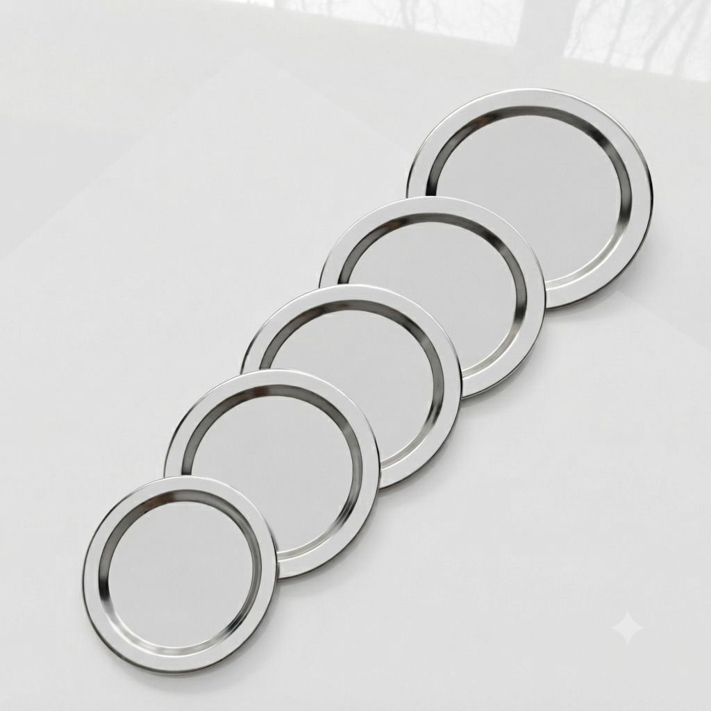grebe ShineCover 5PCS Set 18 inch Lid Set, Pack of 5-picture-42