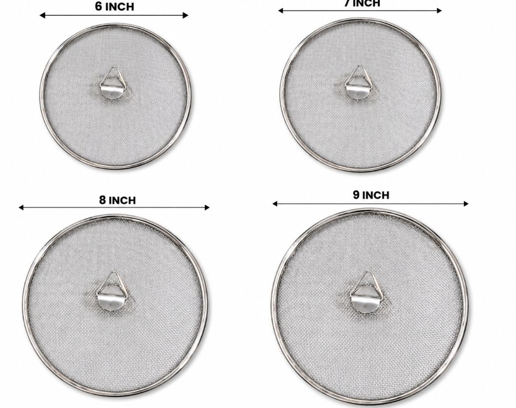 aadarsh steel 10 inch Lid Set, Pack of 4-picture-11