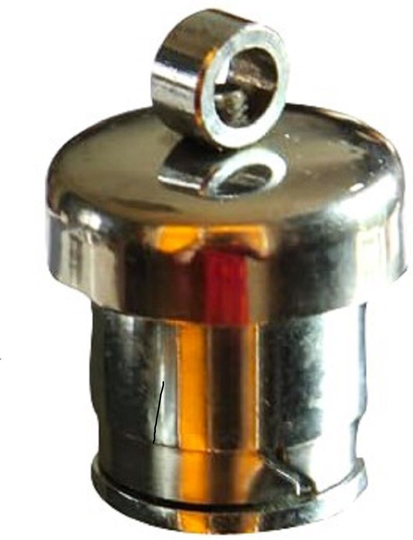 laserbot (SUITABLE FOR 3,5 LTR) Whistle Inner Outer Lid Pressure Cookers(SS -322) 1 inch Lid, Pack of 1-picture-4