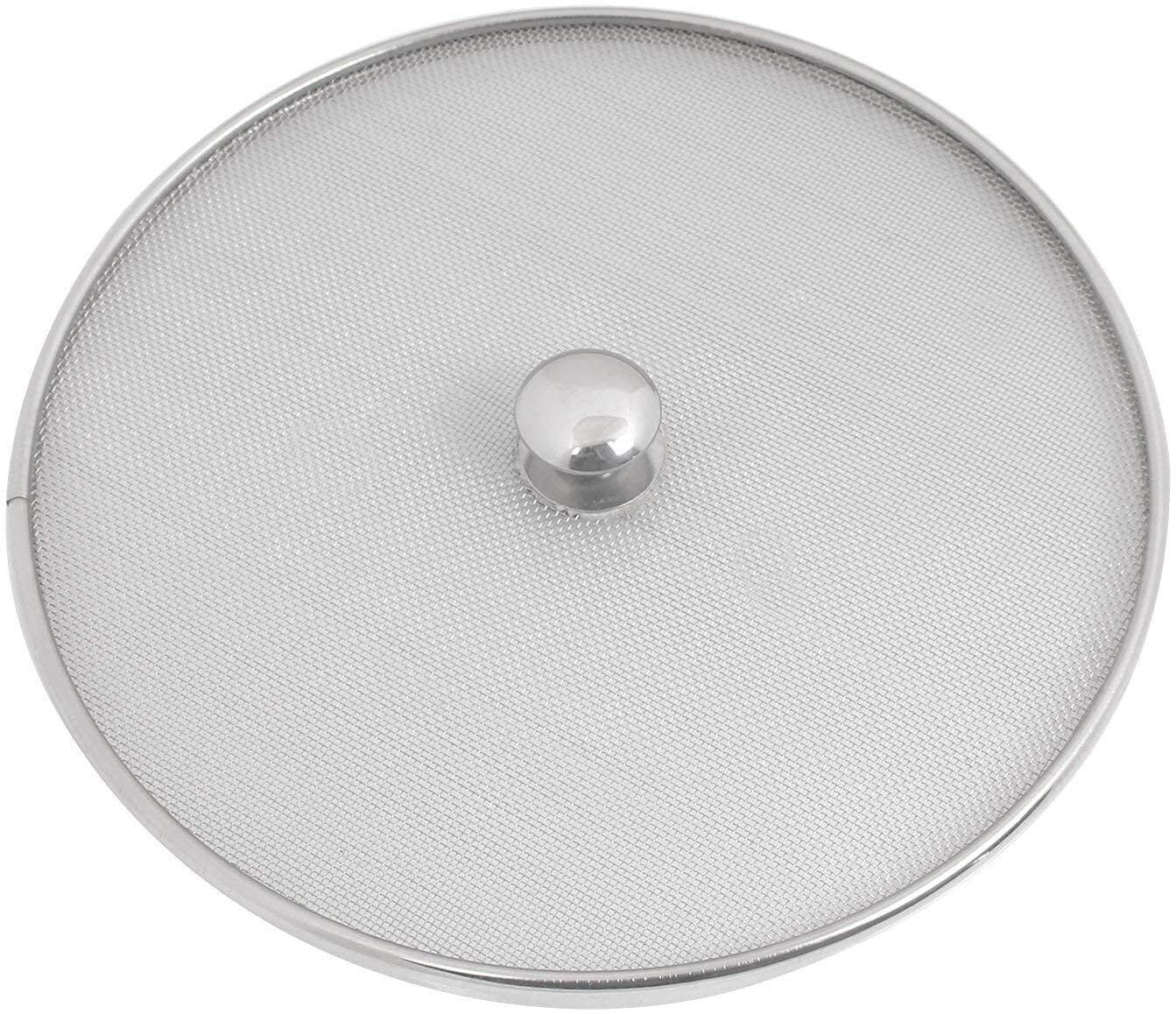 sai Stainless Steel Food Cover Net with Knob 10 Inch | Reusable Milk Cover Jali 10 inch Lid, Pack of 1-picture-14