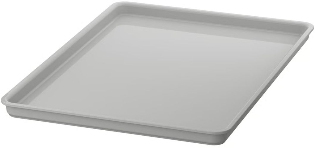 ikea KUGGIS Lid, light grey, 18x26 cm 1.3 inch Lid, Pack of 1-picture-39