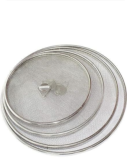treandcard Stainless Steel Vessel Net Cover Lid 10 inch Lid Set, Pack of 4-picture-18