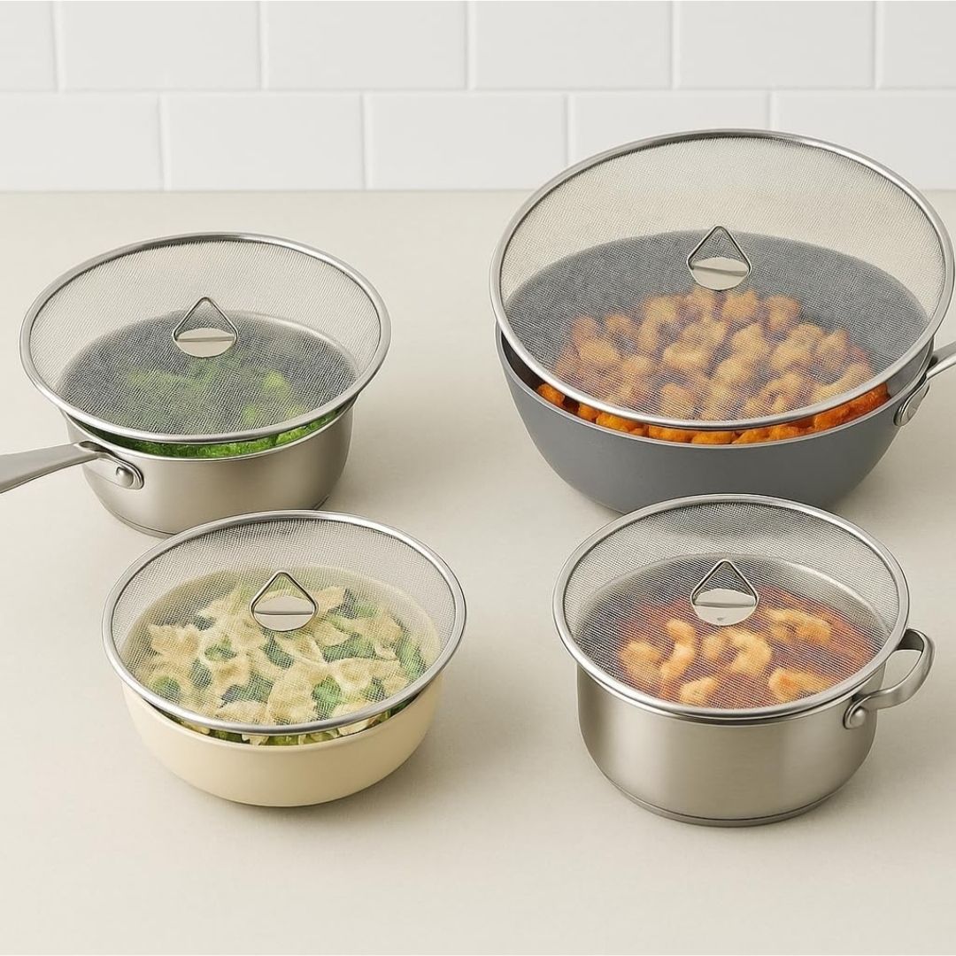 bharatbhandar 12 inch Lid Set, Pack of 4-picture-33