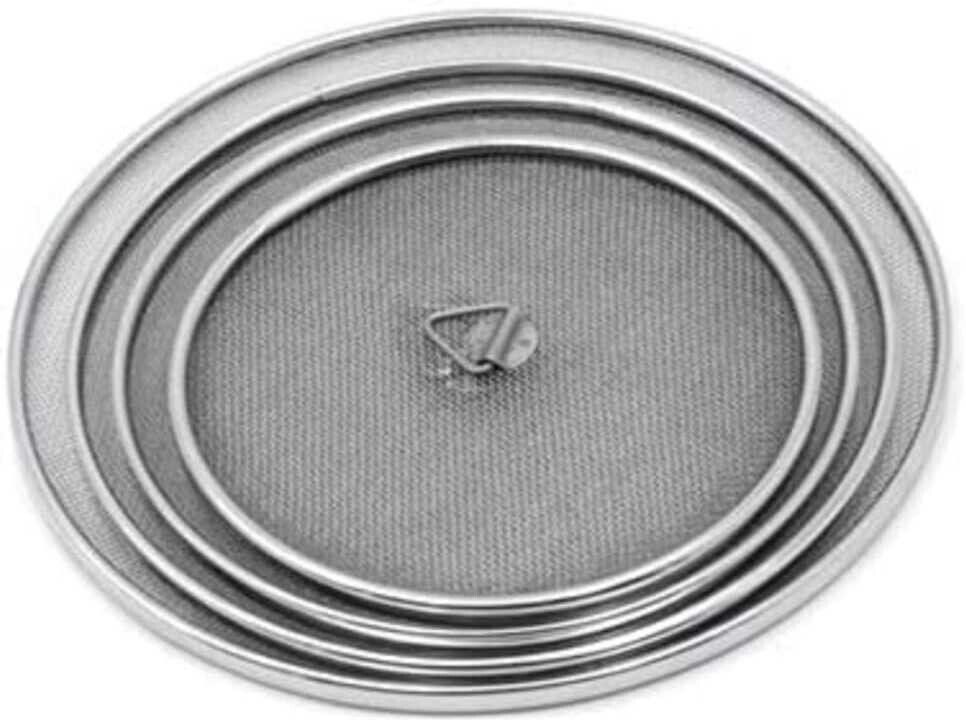deeti enterprise Stainless Steel Net Cover, Vessel Cover 12 inch Lid Set, Pack of 4-picture-17