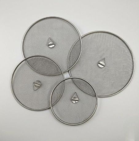 Stainless Steel Splatter Screen / Grease Splatter Guard. 0 inch Lid Set, Pack of 4-image-39