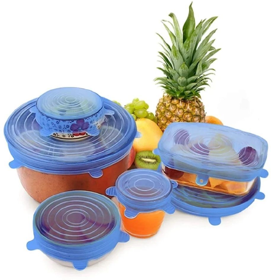 ablue clipper Flexible Stretchable/Reusable Silicone Lid fits All Containers Bowl Food Cover 2.6 inch Lid Set, Pack of 1-picture-45