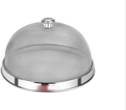 vishiwala enterprises Premium Stainless Steel Mesh Dome Food Cover 10 inch Lid, Pack of 1-picture-10