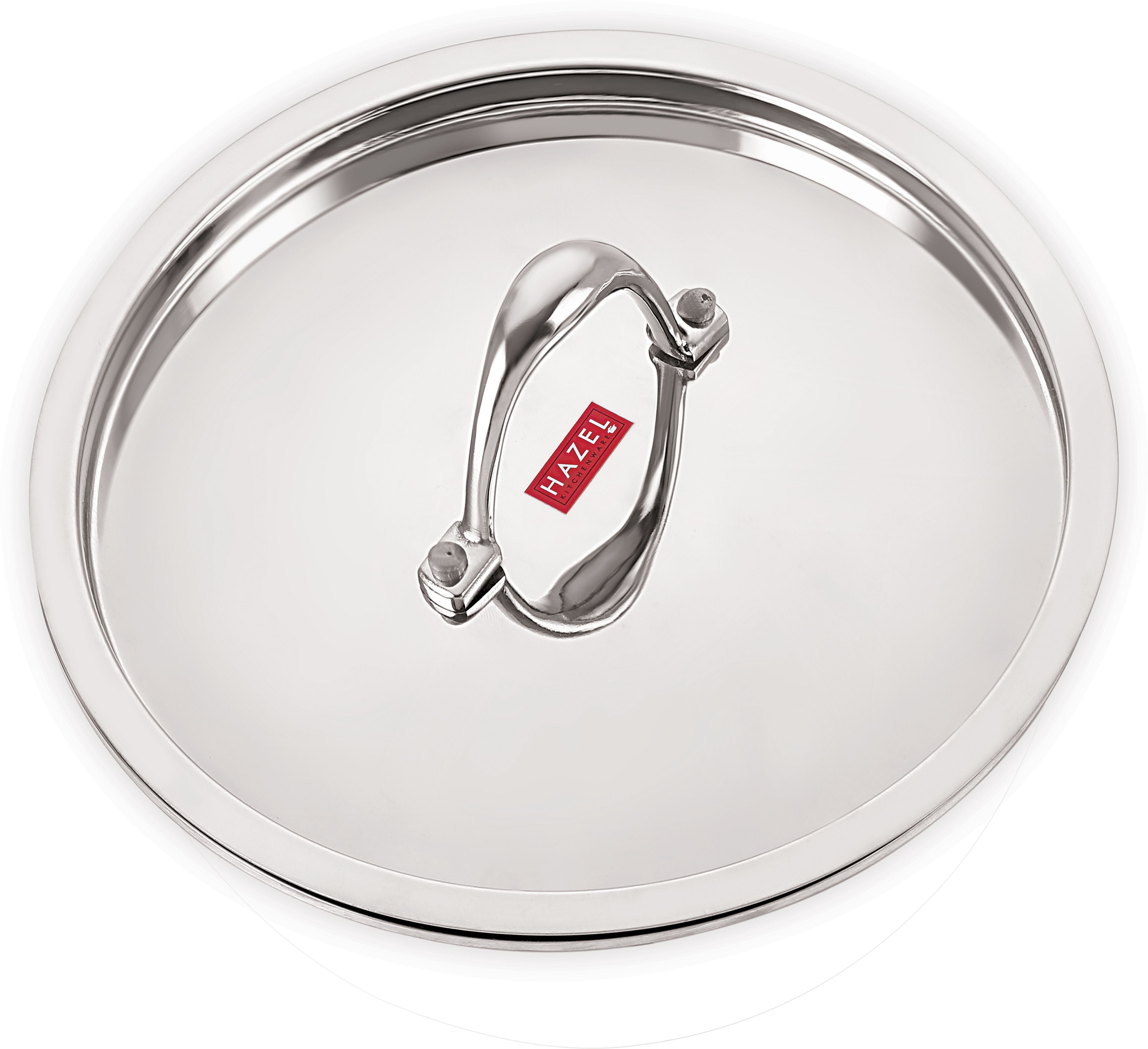 hazel Stainless Steel Plain Lid With Handle, 28 cm 11.02 inch Lid, Pack of 1-picture-47