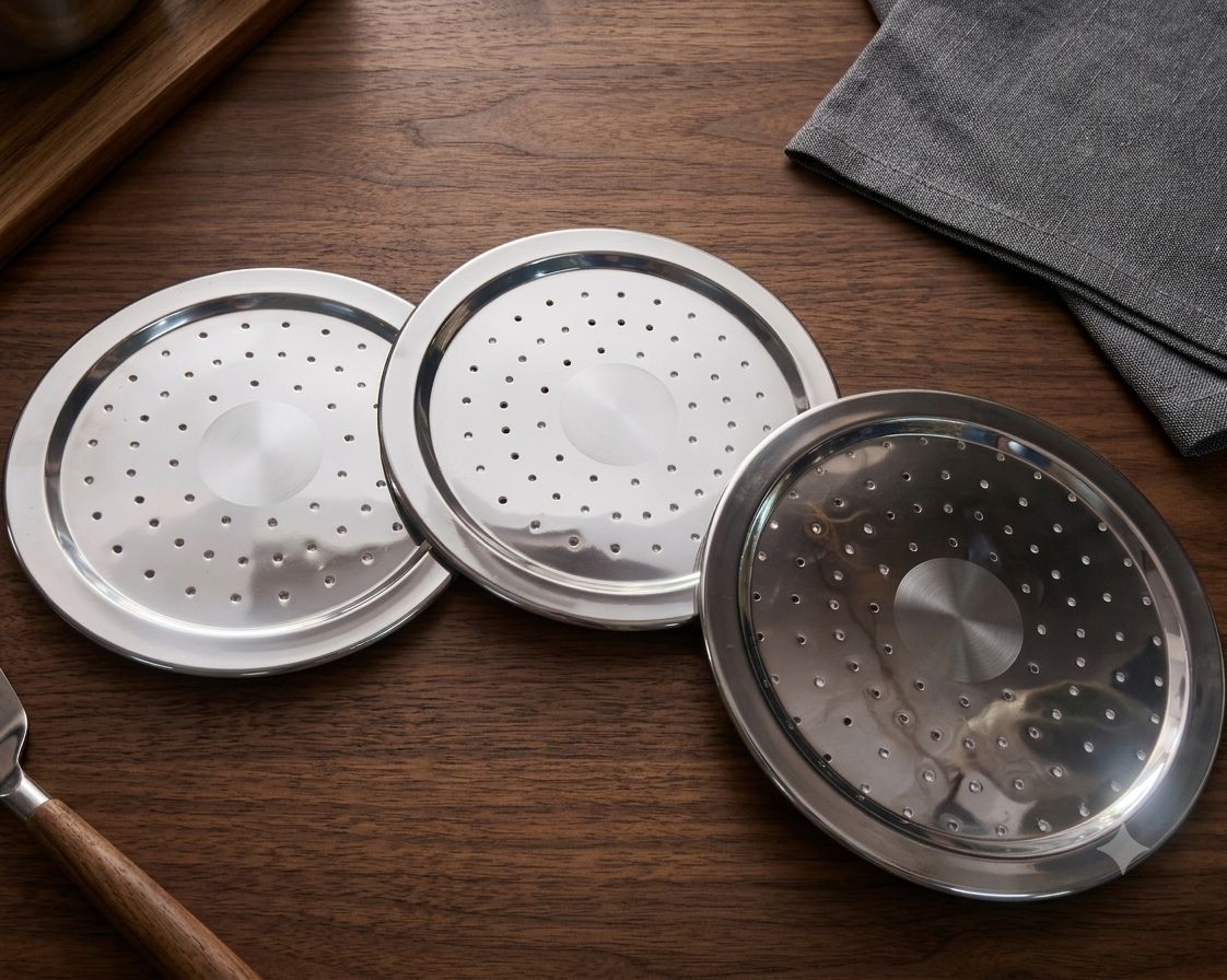 Jali plate 6 inch Lid Set, Pack of 1-image-27