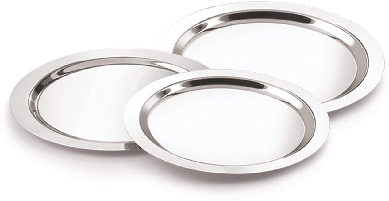 puhbrhy 3 Pcs Stainless Steel Heavy Gauge Lid Tope Ciba Cover |Plate Heavy Ciba& Dhakan 6.45 inch Lid, Pack of 1-picture-12
