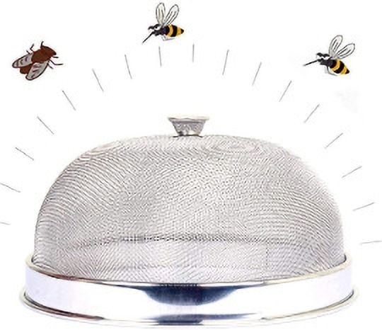 Stainless Steel Mesh Food Dome Cover 10 inch Lid, Pack of 1-image-34