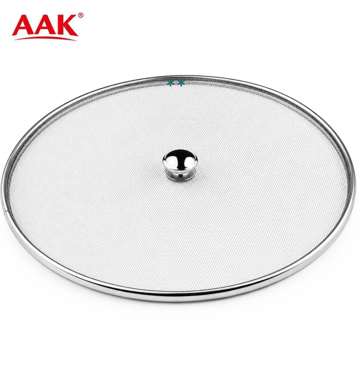 Food Cover Stainless Steel Mesh Screen 25 cm 25 inch Lid, Pack of 1-image-12