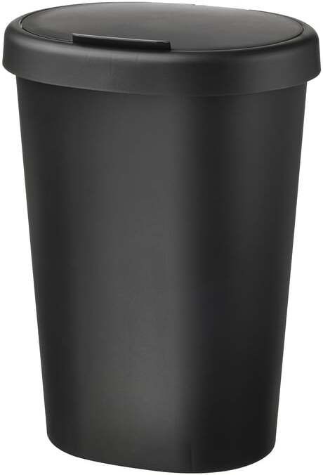 ikea HÖLASS Bin with lid, black, 8 l (2 gallon) 25 inch Lid Set, Pack of 1-picture-47