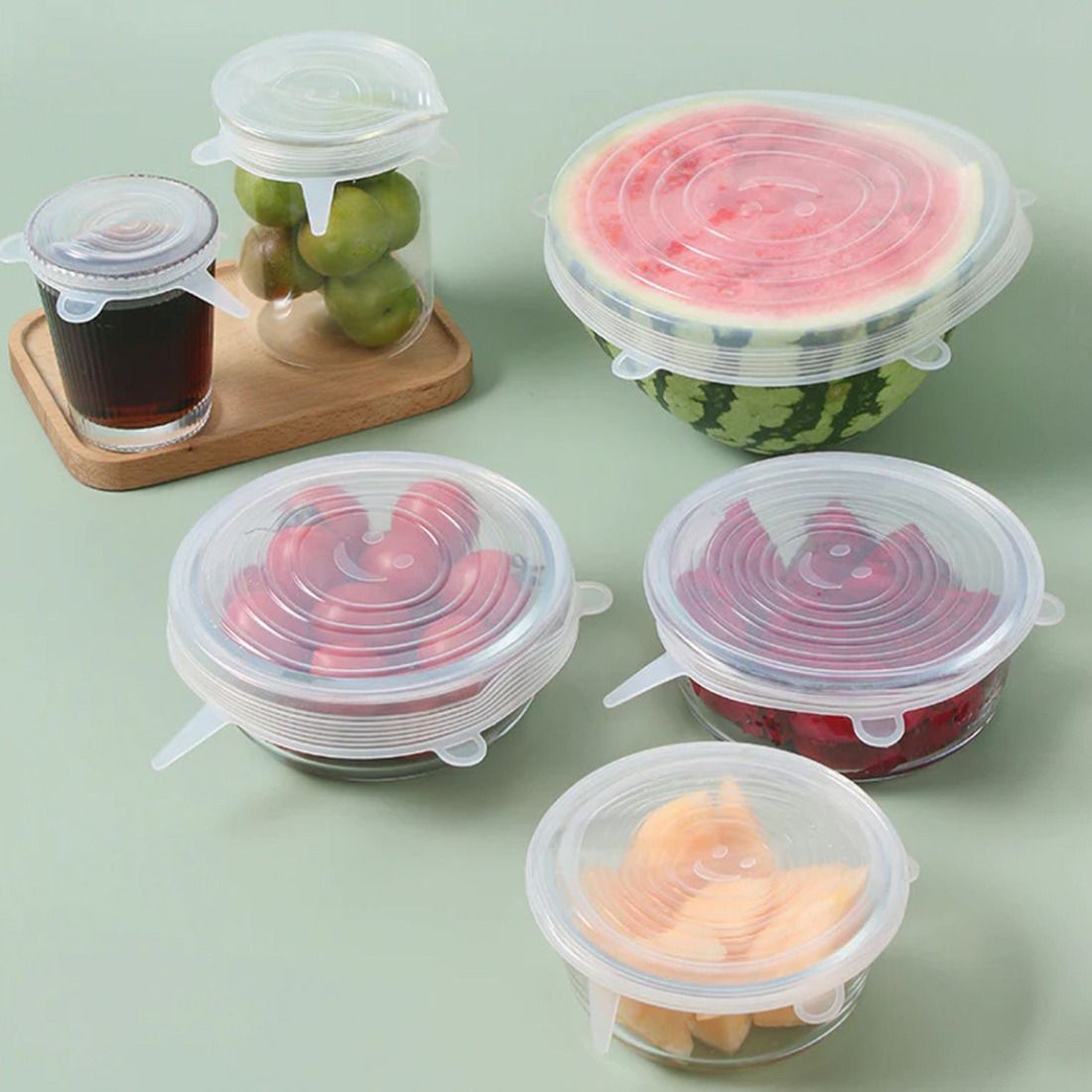 my beauty 6 inch Lid Set, Pack of 6-picture-16