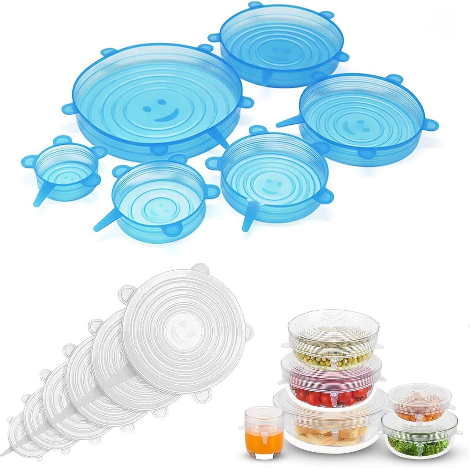 6 Specifications of Reusable Silicone Bowl Cover 7.5 inch Lid Set, Pack of 6-image-25