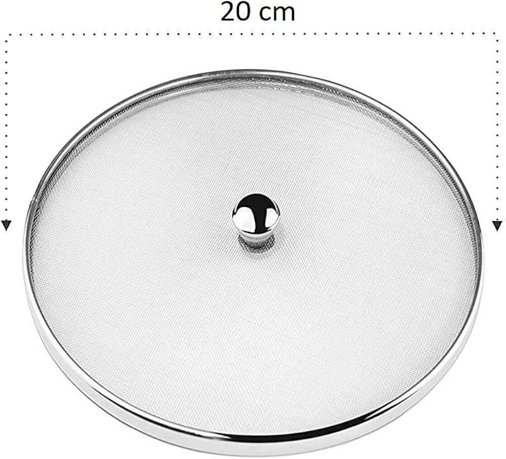 sai 10 Inch Round Mesh Food Cover | Stainless Steel Milk Jali Cover for Kitchen 10 inch Lid, Pack of 1-picture-15