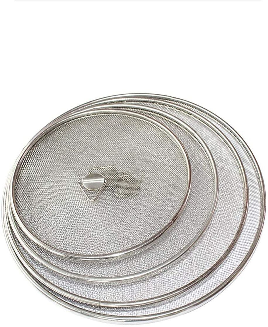 Food /Milk Cover / Multipurpose Net 4Pc 6 inch, 7 inch, 8 inch, 9 inch Lid Set 9 inch Lid Set-image-28
