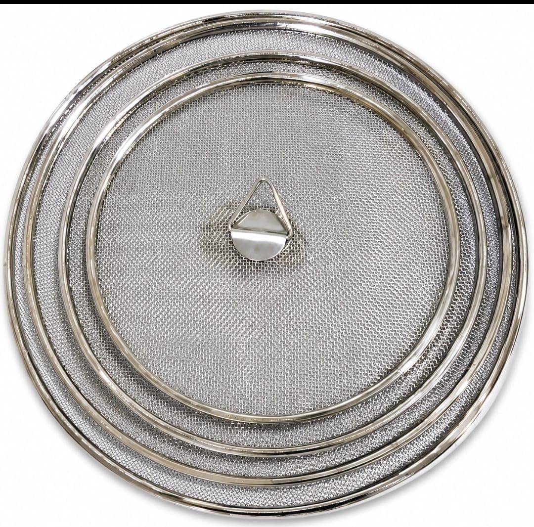 aadarsh Multipurpose Food Net Cover 12 inch Lid Set, Pack of 4-picture-13