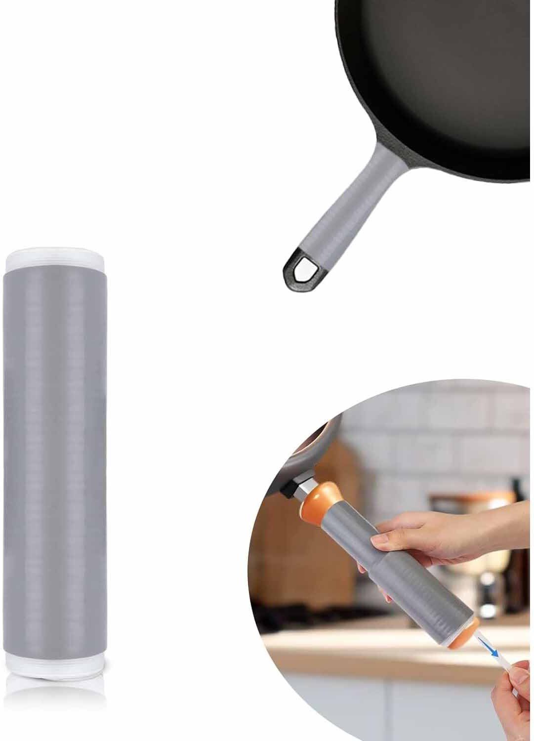 Elite-Grip Silicone Handle Sleeve, Anti-Slip Heat Protector for Cookware 7.5 inch Lid, Pack of 1-image-25