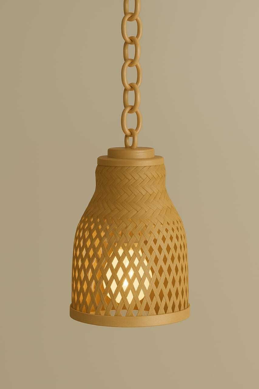 hanging light S-Hook Bamboo Light Hanging Chain Rod