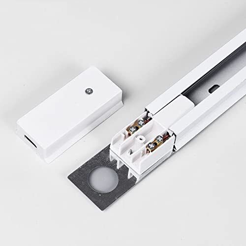 Led Light Track Ceiling Channel Rail Track line Trackway White Rod Aluminium Light Hanging Chain Rod