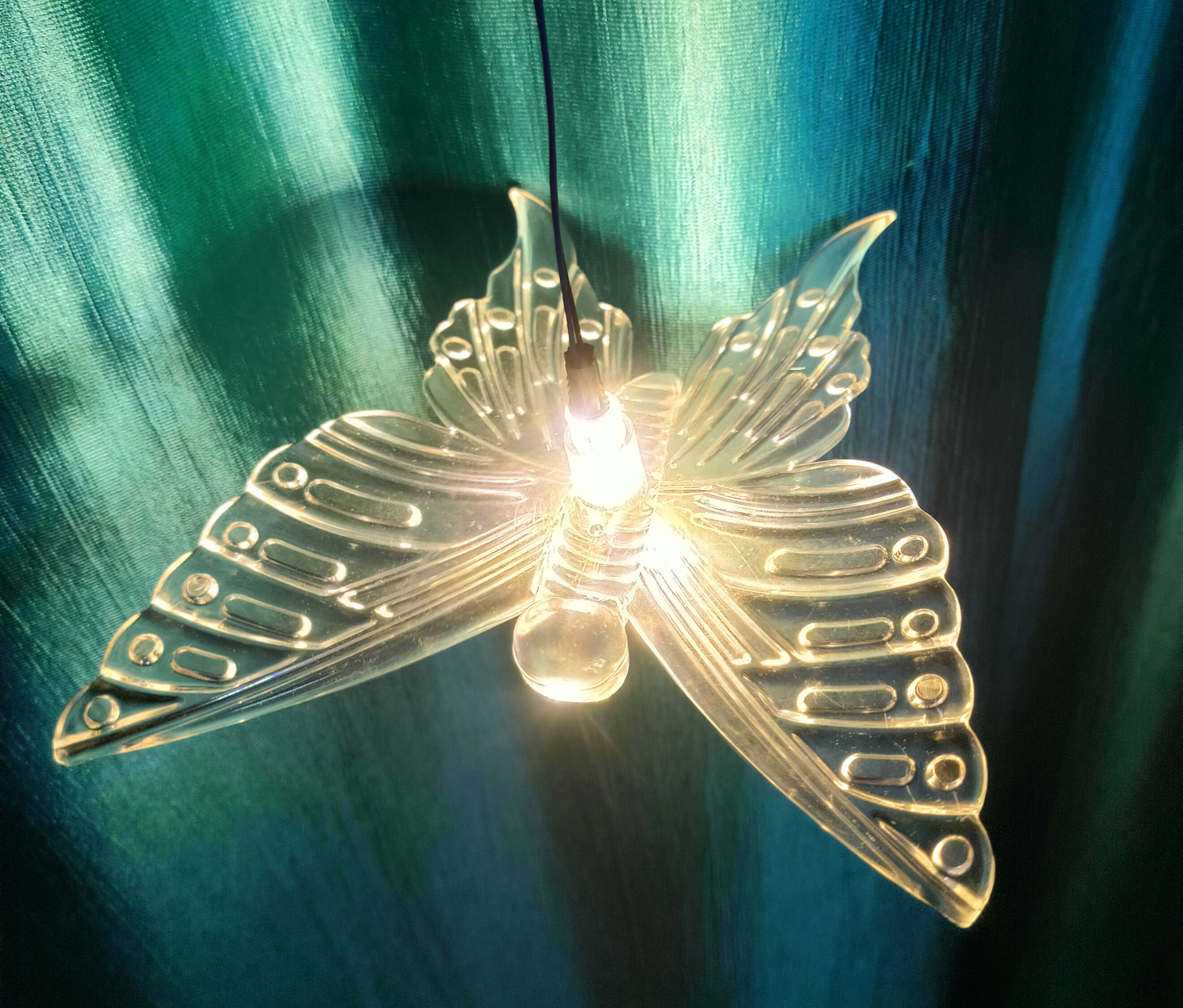 Butterfly Led Hanging Chain Plastic Light Hanging Chain Rod