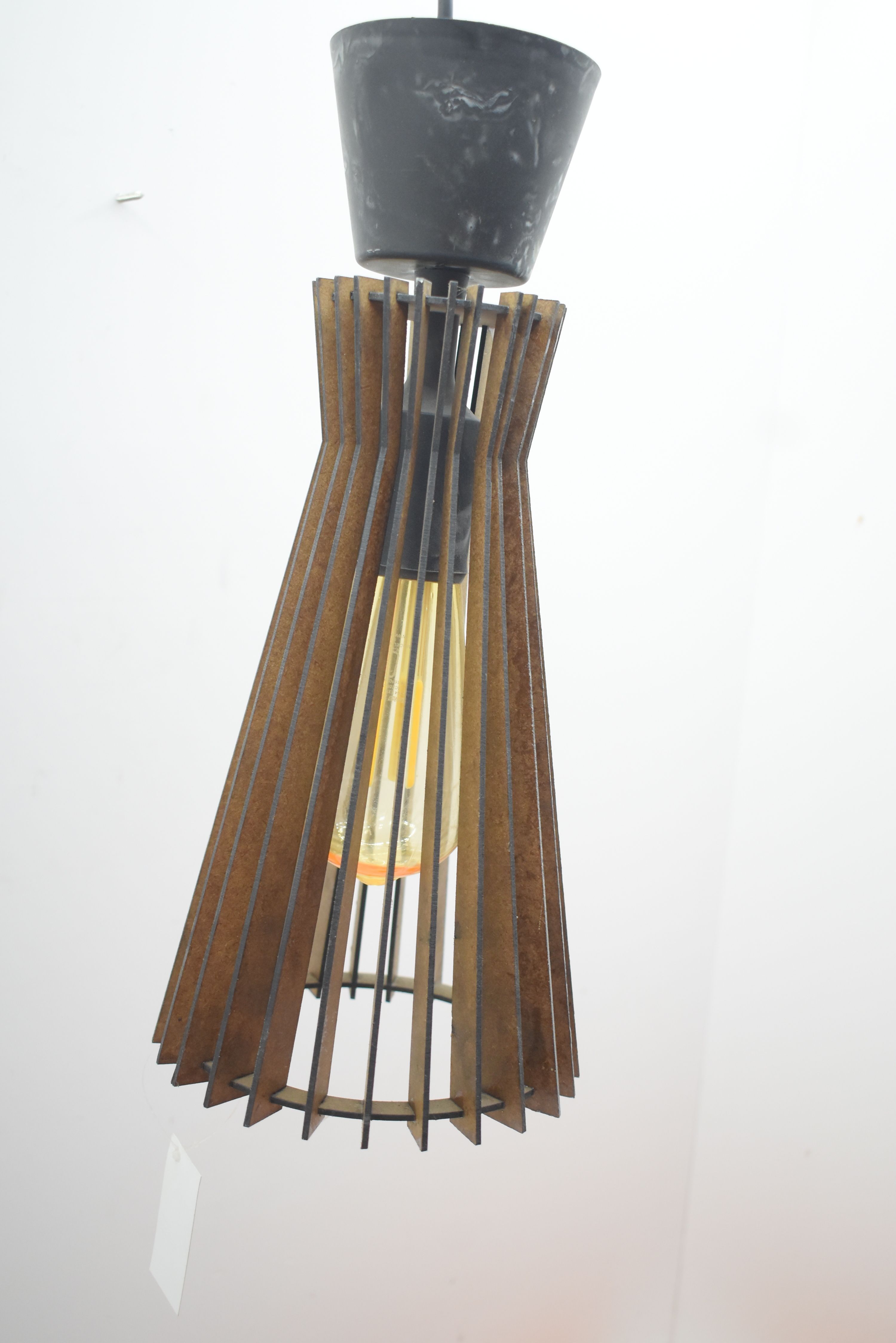 NV_HNG_LMP_3 S-Hook Wood Light Hanging Chain Rod