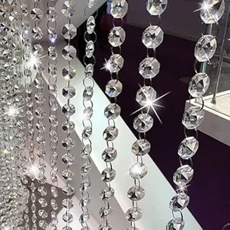 14mm Hanging Chain Glass Light Hanging Chain Rod-image-4
