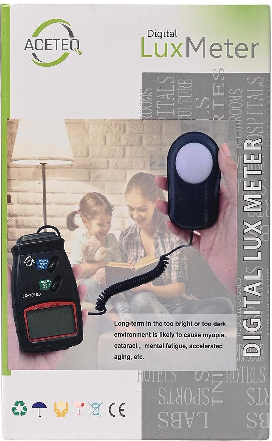 ACETEQ DIGITAL LUX METER LX-1010B Light Meter-image-12