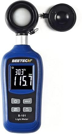 meterbazar BEETECH Lux meter B101 lux meter, temperature with color LCD Light Meter-picture-25