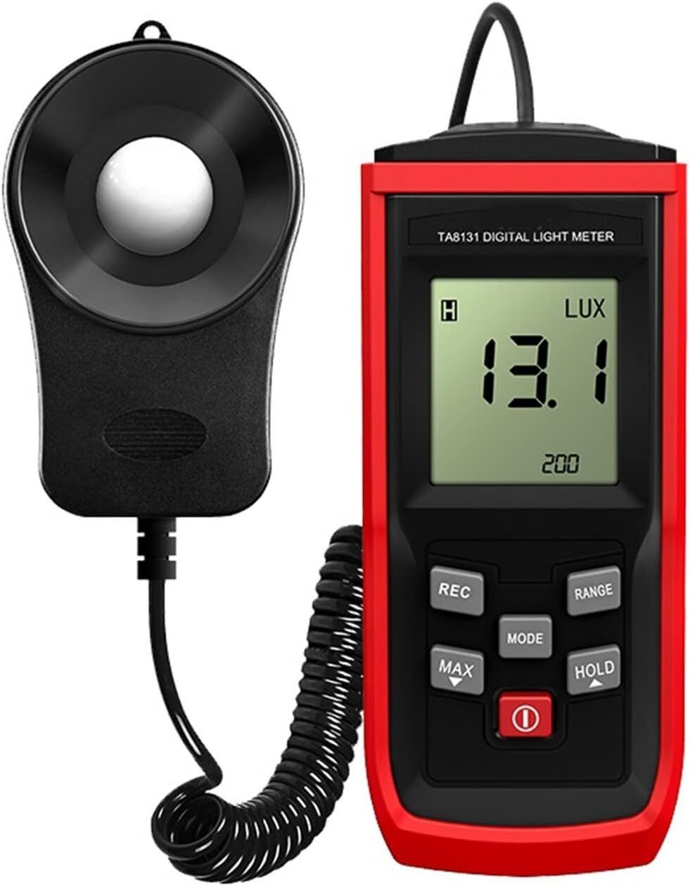 real instruments Digital LX101 Lux Meter 0~200,000 Measurement Range With Calibration Certificate Light Meter-picture-5