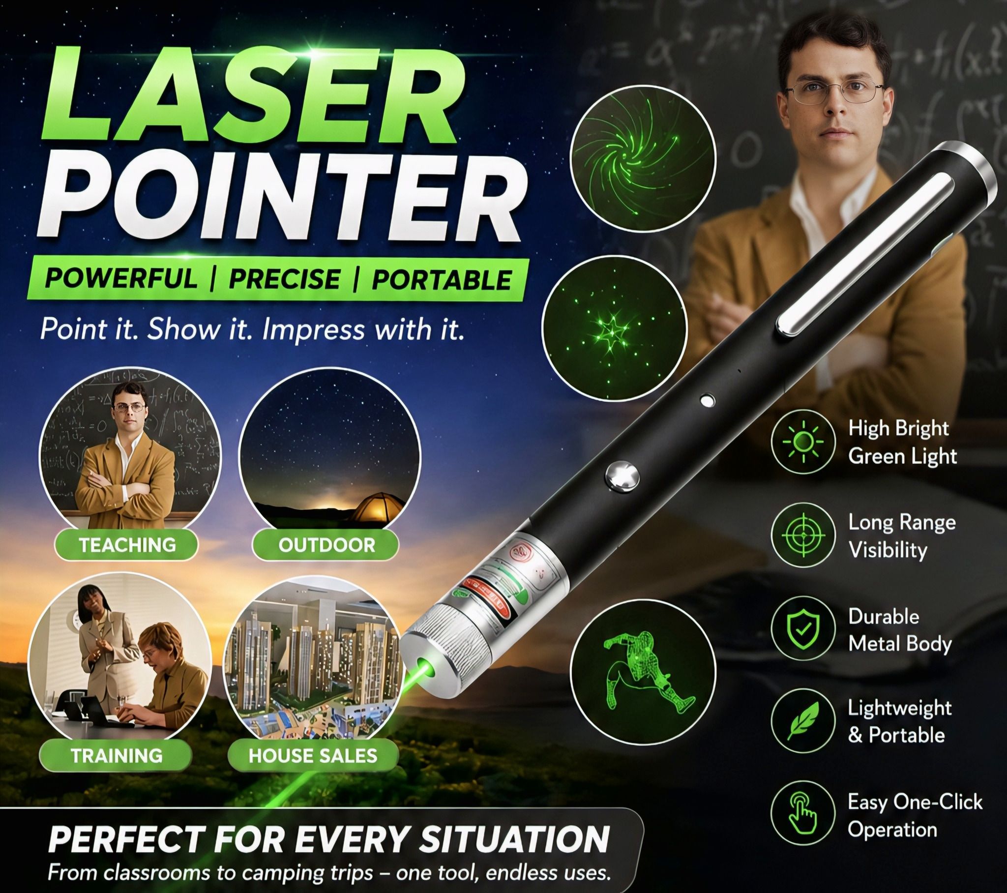 OtakuSips Premium Pen-Style Laser Pointer-image-7