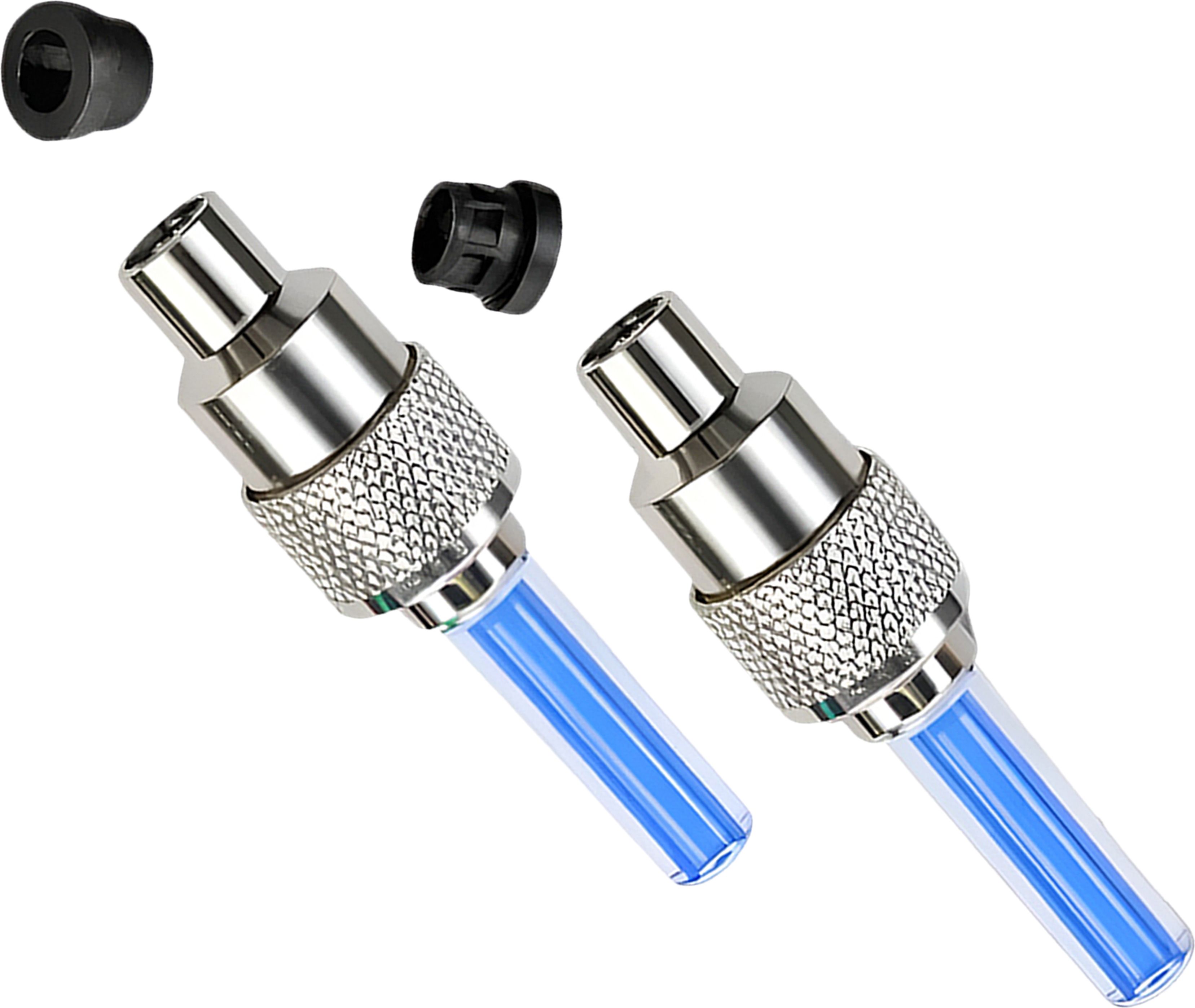 Car Bike Bicycle LED Tyre Valve Cap Blue Flash Waterproof Wheel Light Kit LED Wheel Reflectors-image-15