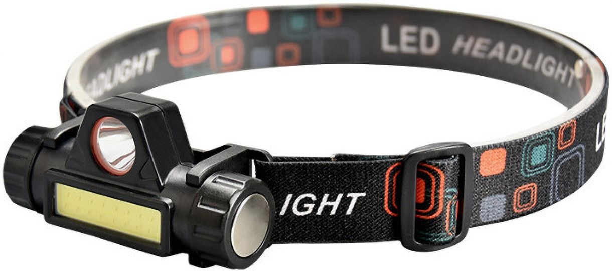 Headlamp Rechargeable Headlamps Adjustable Strap Waterproof LED Headlamp LED Headlamp-image-2