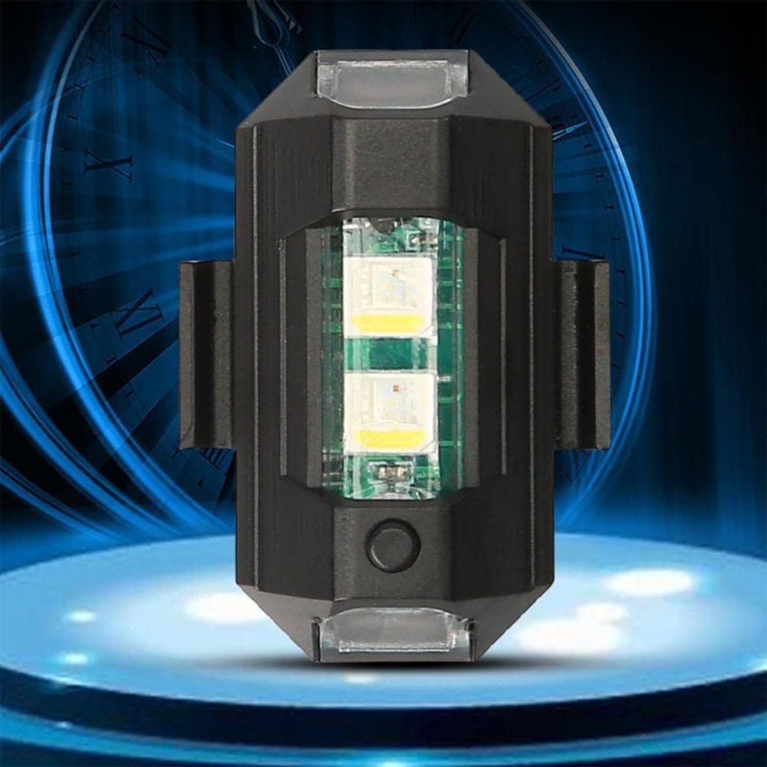 4uonly 31 Colors USB Charging LED Anti Collision Flashing Light, High Brightness X LED Headlamp-picture-17