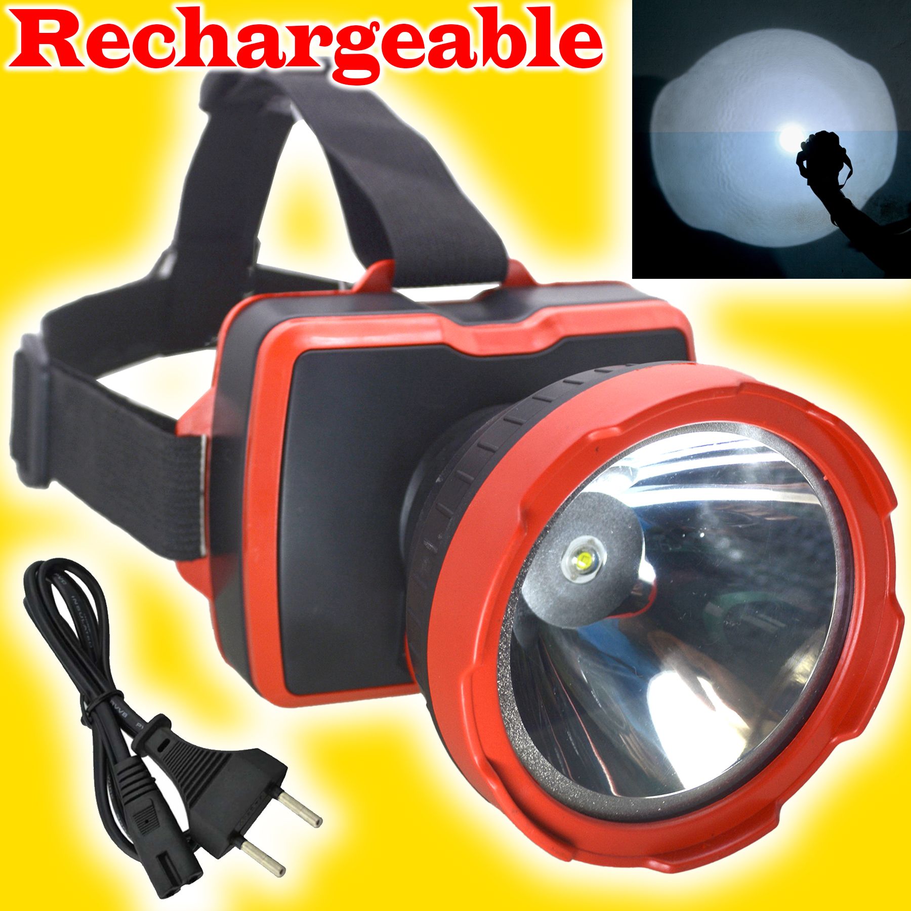 jmall Head Flashlight with LED Lamp Head Torch for Camping -LP86 LED Headlamp-picture-27