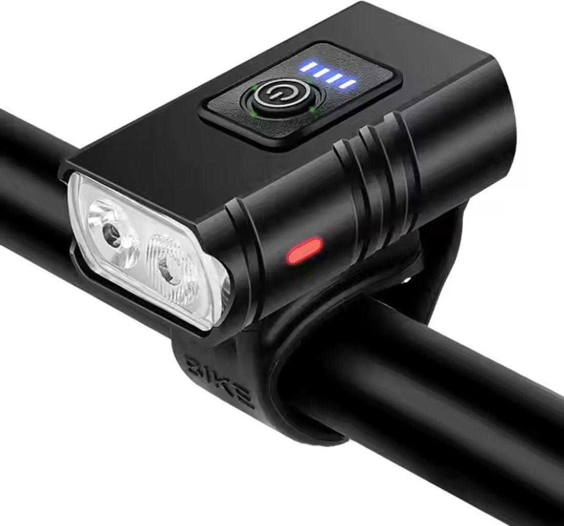 USB Rechargeable Bicycle Lights Set-Ultra Bright,Night Riding, LED Front Light-image-25