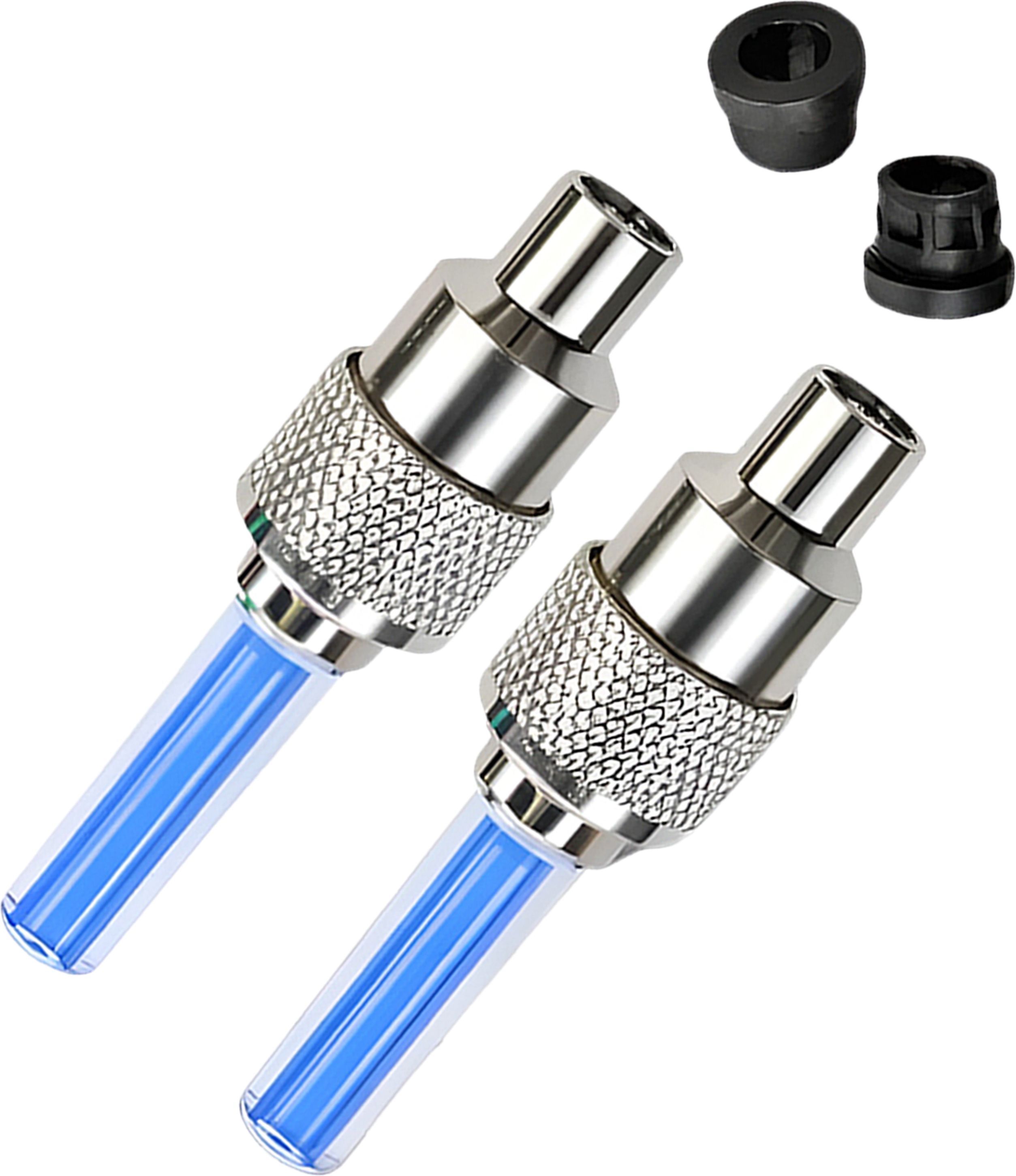 Car & Cycle Tyre LED Valve Cap Blue Flash Light, Waterproof Motion Sensor Kit LED Wheel Reflectors-image-32
